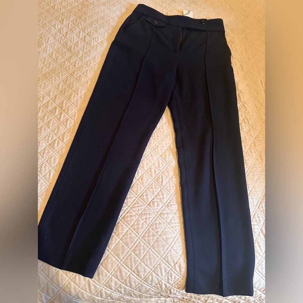 NWT Veronica Beard Renzo pants size 6 Navy